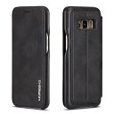 Samsung Galaxy S8 Plus 手帳型 ウォレット ケース 上質 レザー 手作り ヴィンテージ 人気 全面保護 多機種 多色 薄型 カバー「カード...