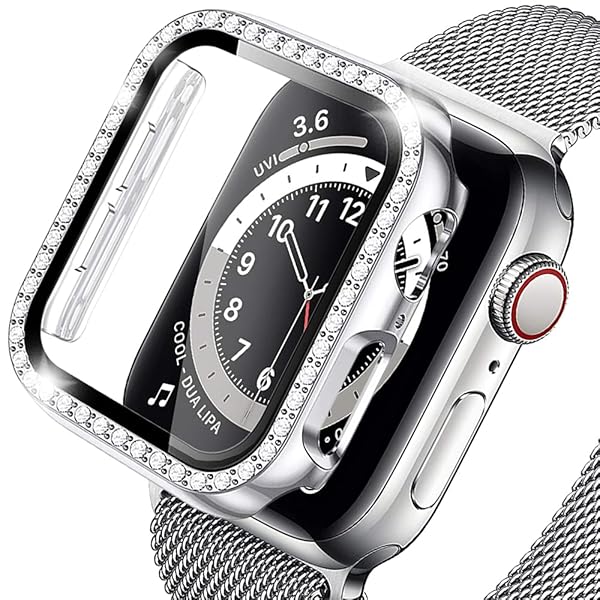 【PCケース+フイルム 2イン1】対応Apple Watch 1/2/3 38mm専用ケース ラインストーン付け アップルウォ..