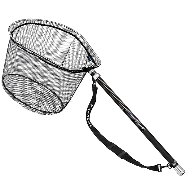 サンライク タモ網 たも網 たもあみ 伸縮 小継 釣り タモ 99％カーボン製 ランディングネット 9段階 玉網 ランディングネット たまあみ 4つ折り 枠サイズ60X48cm オーバルフレーム 淡水海水両用 7m 700