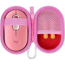 収納ケース 互換品 ロジクール POP MOUSE M370RO 静音 ワイヤレスマウス 無線 Logi Bolt