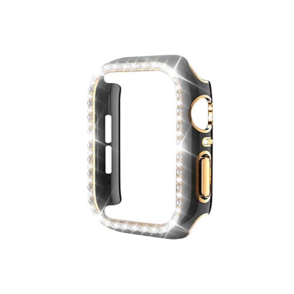 対応 Apple Watch 9/8/7 保護ケース 41mm アップルウォッチ 9 8 専用カバー 傷防止 ラインストーン お..