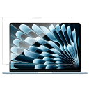 【1枚セット】For MacBook Air 15インチ M4/M3/M2 フィルム MacBook Air 15インチ M4/M3/M2 用 保護フィルム PET素材採用 柔らかい 衝撃吸収 飛散防止 3D全面保護 指紋対策 反射低減 気泡ゼロ