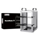 DeskPi RackMate TT ミニサーバーキャビネット(ミニPC、ネットワーク、サーバー、オーディオ、ビデオ機器用)