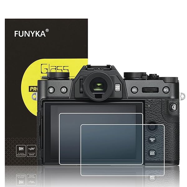 2枚セット 超薄ガラス液晶保護フィルム Fujifilm X-S10 X-T30II X-T30 X-T20 X-T10 X-T100 X-E3対応 透過率95...