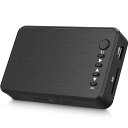 多機能メディアプレーヤー マルチメディアプレイヤー デジタルHDプレーヤー1920x1080解像度 HDMI・VGA・AVコンポーネント出力対応 USBメモリ/SDカード/外付けハードディスク対応 MP4プレーヤー 写真 動画 ビデオ ファイルをテレ