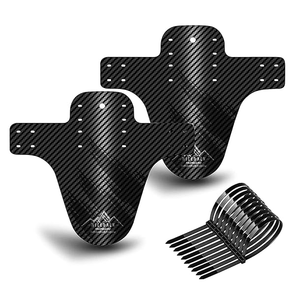 自転車フェンダー、2個MTB マウンテンバイク マッドガード前後の互換性自転車泥除けセットダウンヒルマウンテンバイクフロントおよびリアマッドガードは650B 20"26" 27.5"36インチに適合ファットタイヤバイクとすべてのディスクブレーキ自転車