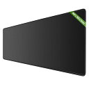 マウスパッド 大型 ゲーミングマウスパッド 800x300x3mm 光学式 レーザー ゲーミング 仕事 滑り止め Mouse Pad 黒 ブラック
