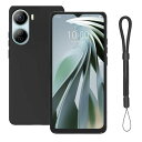 【2023年の新】For ZTE Libero 5G IV A302ZT / ZTE nubia Ivy ケース 高耐久性 耐衝撃 柔らかいTPU素材 マット質感 アジャスタブル・ランヤード付軽量 防水性 より良い滑り止め すり傷防止 ストラップホー