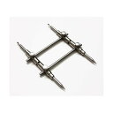 カニ目レンチ レンズオープナー カメラレンズレペア工具 ステンレス製