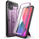 iPhone 12 mini ケース 5.4インチ 2020 新しいカバー 液晶保護フィルム と腰かけクリップ付き スタンド内臓 米国軍事規格取得 三重保護 傷...