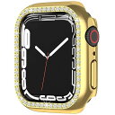 【2021新モデル】Apple Watch Series 8/7 41mm 専用ケース ラインストーン お洒落 傷防止 超簿軽量 PC材質 アップルウォッチ 7...