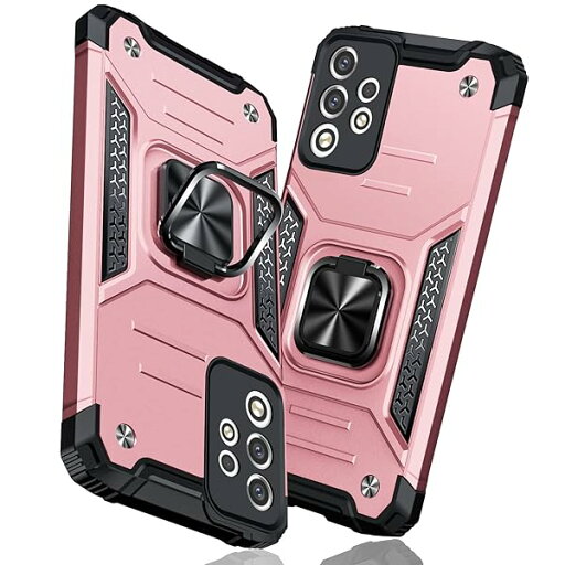 Galaxy A53 5G 用ケース リング 衝撃吸収 耐衝撃 TPU+PCバンパー 二重構造 米軍MIL規格 SC-53C SCG15 用ケース 全面保護 滑り防止 車載ホルダー対応 擦り傷防止 滑り止め 軽量 薄型 ギャラクシーa53 5g カバ Galaxy A53 5G 用ケース リング 衝撃吸収 耐衝撃 TPU+PCバンパー 二重構造 米軍MIL規格 SC-53C SCG15 用ケース 全面保護 滑り防止 車載ホルダー対応 擦り傷防止 滑り止め 軽量 薄型 ギャラクシーa53 5g カバ