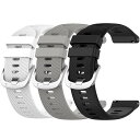 対応Garmin Forerunner 255S/255S music/Venu 2S/vivoactive 4S バンド 18mmベルト対応 通気性ベルト 柔...