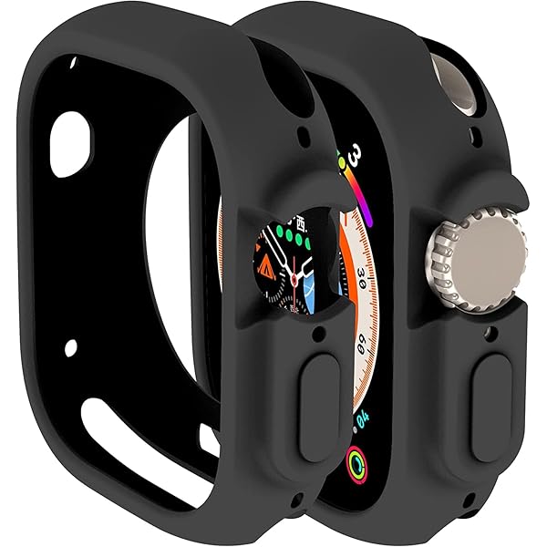 対応Apple Watch Ultra 49mm専用ケース アップルウォッチ Ultra 49mm スクラブカバー シンプル シリコ..