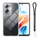 【2024年の新】For OPPO A79 5G ケース 強化されたコーナー 軽量 TPU アジャスタブル・ランヤード付耐衝撃 落下防止 耐摩耗性 防水性 指紋防止 より良い滑り止め すり傷防止 ストラップホール OPPO A79 5G 用 保護カバ