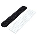 リストレスト キーボード 手首置き パームレスト 低反発 クッション 人間工学デザイン コンピュータ/タイピング/オフィス/仕事/家庭/ゲーム用(ブラック 44...