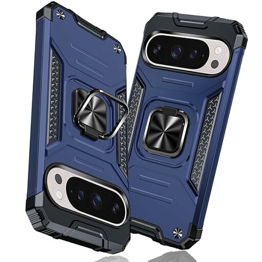 Google Pixel 9 Pro 用ケース/Google Pixel 9 用ケース リング 衝撃吸収 耐衝撃 TPU+PCバンパー 二重構造 米軍MIL規格 全面保護カバー 滑り防止 車載ホルダー対応 擦り傷防止 滑り止め 軽量 薄型 グーグル Google Pixel 9 Pro 用ケース/Google Pixel 9 用ケース リング 衝撃吸収 耐衝撃 TPU+PCバンパー 二重構造 米軍MIL規格 全面保護カバー 滑り防止 車載ホルダー対応 擦り傷防止 滑り止め 軽量 薄型 グーグル