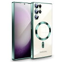 Galaxy S24 Ultra 用ケース クリア メッキ加工 ワイヤレス充電 軽薄型 TPU ソフト ギャラクシー S24 ウルトラ 用スマホケース 耐衝撃 ...