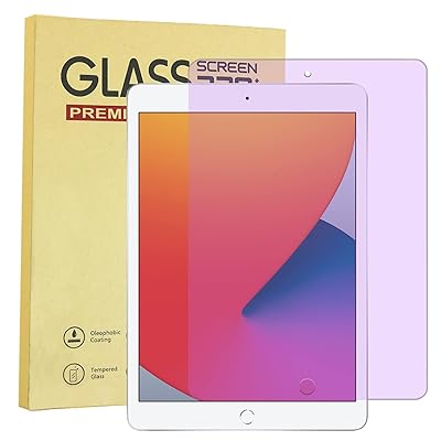【ブルーライトカット】iPad Air3 2019 / iPad Pro 10.5 ガラスフィルム アイパッド 10.5 インチ 液晶強化ガラス ブルーライト 目の疲れ軽減/硬度9H/気泡ゼロ/貼り付け簡単/指紋防止 iPad Air3 2019/i