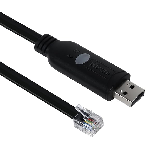 SH-RJ12K ESA Plex-COM2 ブリッジ EXP-4 用 FTDI チップ搭載 RJ12 RS232 シリアルケーブルへの USB