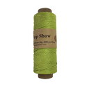 Hemp twine 麻紐0.5mm 50g(Hemp100%) 120m巻 2020シリーズ (ライムグリーン)