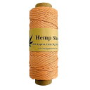 Hemp twine 麻紐 62m巻 2020シリーズ (1mm 50g 62m 珊瑚色Troplcal Coral)