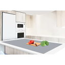 シリコンマット 大型 調理台保護マット 120×60cm 厚さ2mm キッチン台保護マット 耐熱 柔軟 カット可能 滑り止め 傷/汚れ防止 防水 吸音 耐熱温度250°C コンパクト収納 ダークグレー