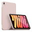 SURPHY iPad Mini 6 ケース (2021) 超スリム 軽量 強力磁気 8.3 インチ対応 オートスリープ/ウェイク機能 三つ折スタンド ipad mini 6世代 ケース (ピンク)