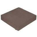 座布団 クッション 大きい スクエア 座布団 50x50cm 厚み10cm 座ぶとん クッション 分厚い フロアクッション チェアパッド 洗えるカバー 滑り止め付き 四角型 コーヒー