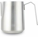 エスプレッソピッチャー ステンレス鋼 600ml コーヒー泡立て器 ミルクジャグ カプチーノ ラテアート カップ「ブラッシュド シルバー」