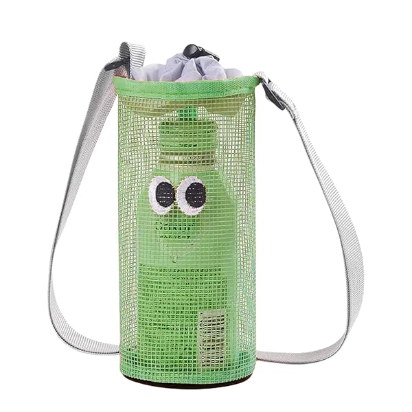 水筒カバー ショルダー ストラップ 付き 水筒ホルダー 肩かけ キッズ ショルダー 持ち歩き 肩掛け 登山..