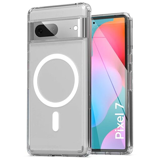 ケース入り磁気ケース Google Pixel 7用 - MagSafe充電&アクセサリー対応 (クリア) ケース入り磁気ケース Google Pixel 7用 - MagSafe充電&アクセサリー対応 (クリア)