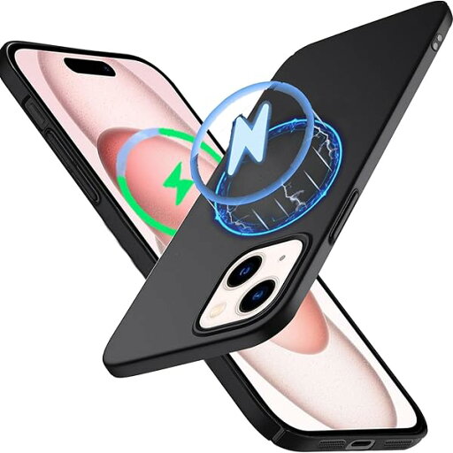 極薄 iPhone15 用 ケース Magsafe 対応 薄型 マグネット搭載 iPhone 15 用 ケース PCマット質感 超軽量 黄変防止 指紋防 擦り傷防止 手触り良い 全面保護 超耐磨 耐衝撃カストラップホール付きアイフォン 15用 カバー 極薄 iPhone15 用 ケース Magsafe 対応 薄型 マグネット搭載 iPhone 15 用 ケース PCマット質感 超軽量 黄変防止 指紋防 擦り傷防止 手触り良い 全面保護 超耐磨 耐衝撃カストラップホール付きアイフォン 15用 カバー