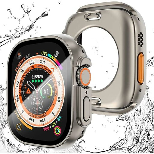 for Apple Watch ケース 45mm 44mm 対応 と互換性があり 数秒で Ultra シリーズの外観に変換できます 360度全面防水 バンド 水泳・スポーツ専用 ガラスフィルム 一体型 apple watch 用 カバー 360フルボ for Apple Watch ケース 45mm 44mm 対応 と互換性があり 数秒で Ultra シリーズの外観に変換できます 360度全面防水 バンド 水泳・スポーツ専用 ガラスフィルム 一体型 apple watch 用 カバー 360フルボ