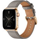 アップルウォッチ用 バンド 革 レディース 交換ベルト レザー 細身 イタリアン本革 蒸れない 38mm 40mm 41mm 42mm 44mm 45mm Se...