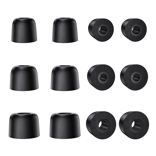 KBEAR KF01イヤーピース イヤーチップ メモリーフォーム 有線イヤホンに対応イヤーピース人間工学設計..