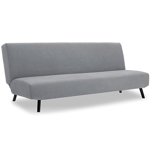 ソファーカバー 3人掛け 肘なし 無地 縦横弾力 ストレッチ フィットタイプ 肘付き 滑り止め 柔らかい ..