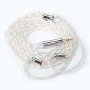 イヤフォン ケーブル 0.78mm 2pin 2.5mm TRI TR4908 【通】 5N UPOCC 銀メッキ 高純度 単結晶銅 4芯 イヤホン リケーブル 4極 バランス ヘッドフォン 交換用ケーブル hi-fiオーディオ イヤモニ アップグレ