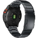 対応Garmin Fenix 7/Fenix 7 Sapphire Dual Power/Fenix 6/Approach S62/Fenix 6 GPS バン...