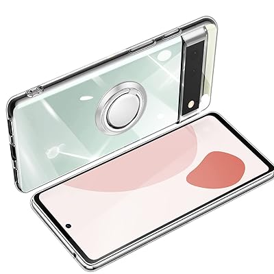 Dunluluoyin Google Pixel 6 P[X NA Ot VR ϏՌ TPU sNZ6 Jo[  ϋv y ^ ϖh~ X^h@\ ԍڃz_[ 360] C菝h~ Ռz یJo[