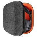 Shield ヘッドホンケース コルセア Corsair Void v2 Wireless、HS80、Virtouso、HS55、HS65 対応 交換用ハードシェルトラベルキャリーバッグ ケーブル収納付き (ダークグレー)