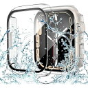 【2023強化版】 for Apple Watch 防水ケース 40mm 41mm 44mm 45mm 対応 と互換性があり 数秒で Ultra シリーズの外観に変換できます IP68完全防水 バンド 水泳・スポーツ専用 防水ケース ガラスフィルム