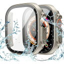 【2023強化版】 for Apple Watch 防水ケース 40mm 41mm 44mm 45mm 対応 と互換性があり 数秒で Ultra シリーズの外観に変換できます IP68完全防水 バンド 水泳・スポーツ専用 防水ケース ガラスフィルム