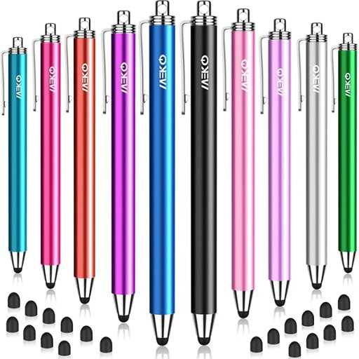 10本セットタッチペン ペン先交換可能 6mmスタイラスペン ススマートフォン タブレット スタイラスペン iPad iPhone Android 静電容量性 ゴムペン先 10本セット+20個交換ペン先 10本セットタッチペン ペン先交換可能 6mmスタイラスペン ススマートフォン タブレット スタイラスペン iPad iPhone Android 静電容量性 ゴムペン先 10本セット+20個交換ペン先