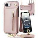 iPhone16e ケース 手帳型 ショルダー いPhone16e カバー 背面カード収納 小銭入れ 財布型 アイフォン16e 携帯ケース 肩掛け ストラップ付...