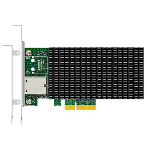 ST7381 1ポート10G RJ45イーサネットネットワークカード、Intel X550コントローラ、PCIE 3.0 X4インターフェイス、Windows 11/10/Windowsサーバ/Linux/ESX/VMware ESXi対応(Mac