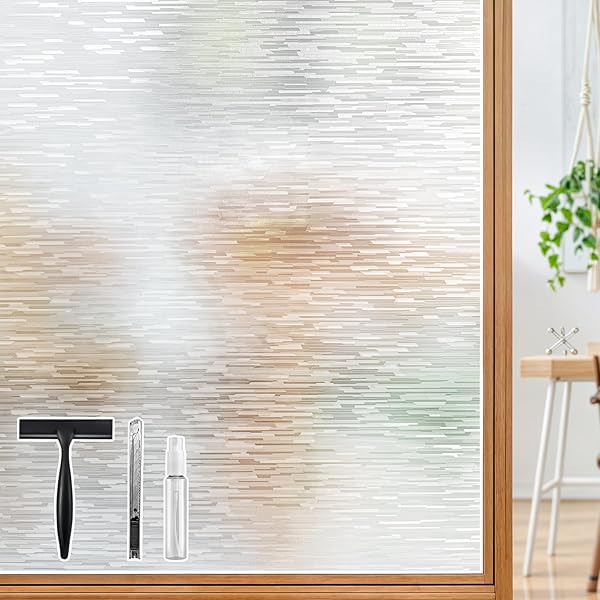 窓ガラス目隠しフィルム 窓用フィルム 目隠しシート めかくしシート すりガラス調 静電気吸着タイプ UV..