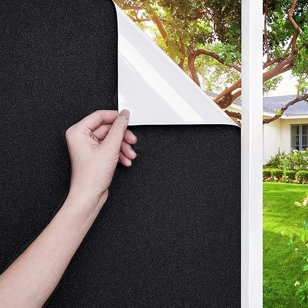 遮光シート 窓ガラスフィルム 目隠し シート ガラス 目隠しシート遮光フィルム UVカットフィルム 窓フ..