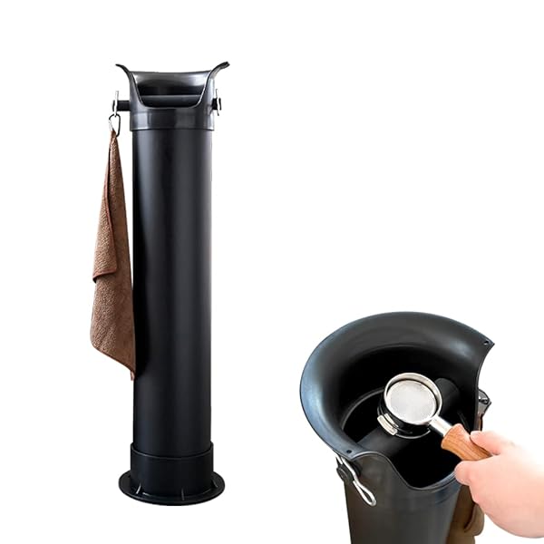 エスプレッソグラウンドノックボックス フロアスタンディングコレクション 衝撃吸収性あり 商用コーヒ..