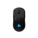 Logicool G PRO X SUPERLIGHT用マウスグリップ 滑り止めグリップテープ シール マウスソール アンチスリップ 汗を吸収 アクセサリー ロッジクール G PRO X SUPERLIGHT ゲーミングマウス用 (ブラック)
